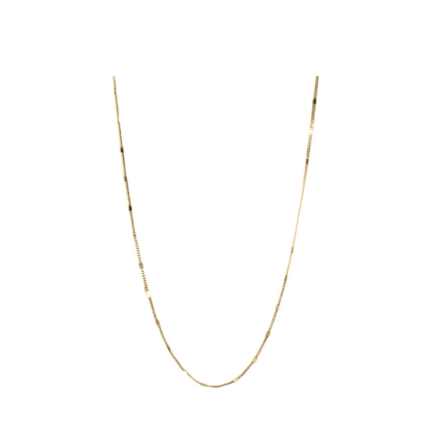 Square Chain Necklace