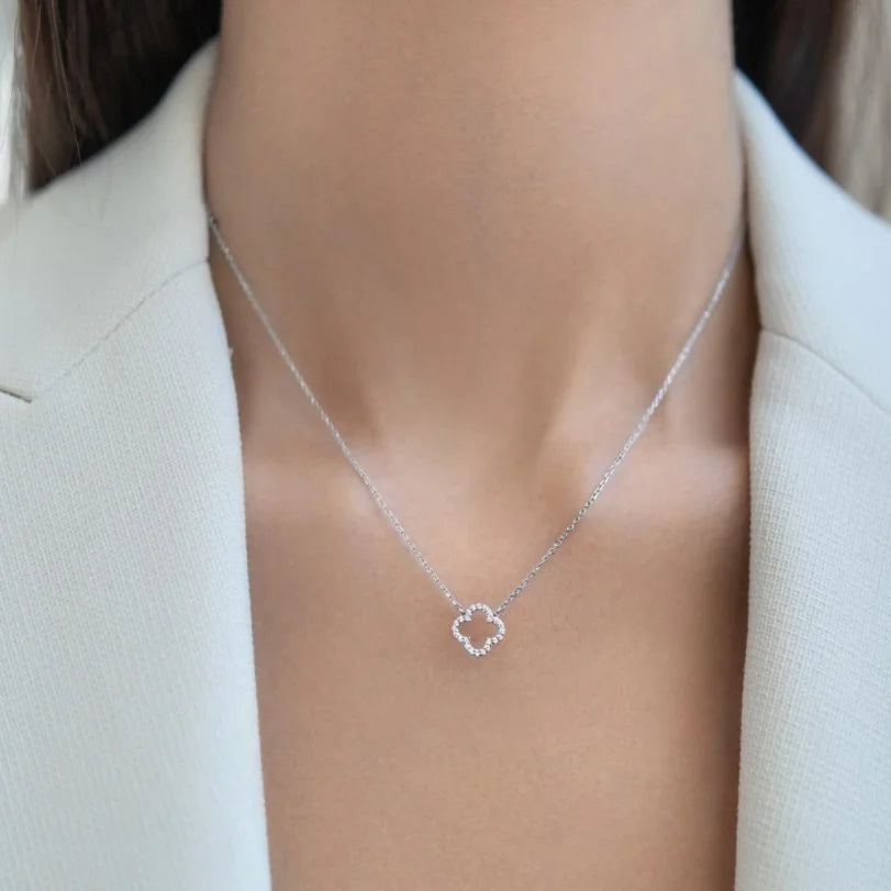 Clover Four Leaf Pendant Necklace