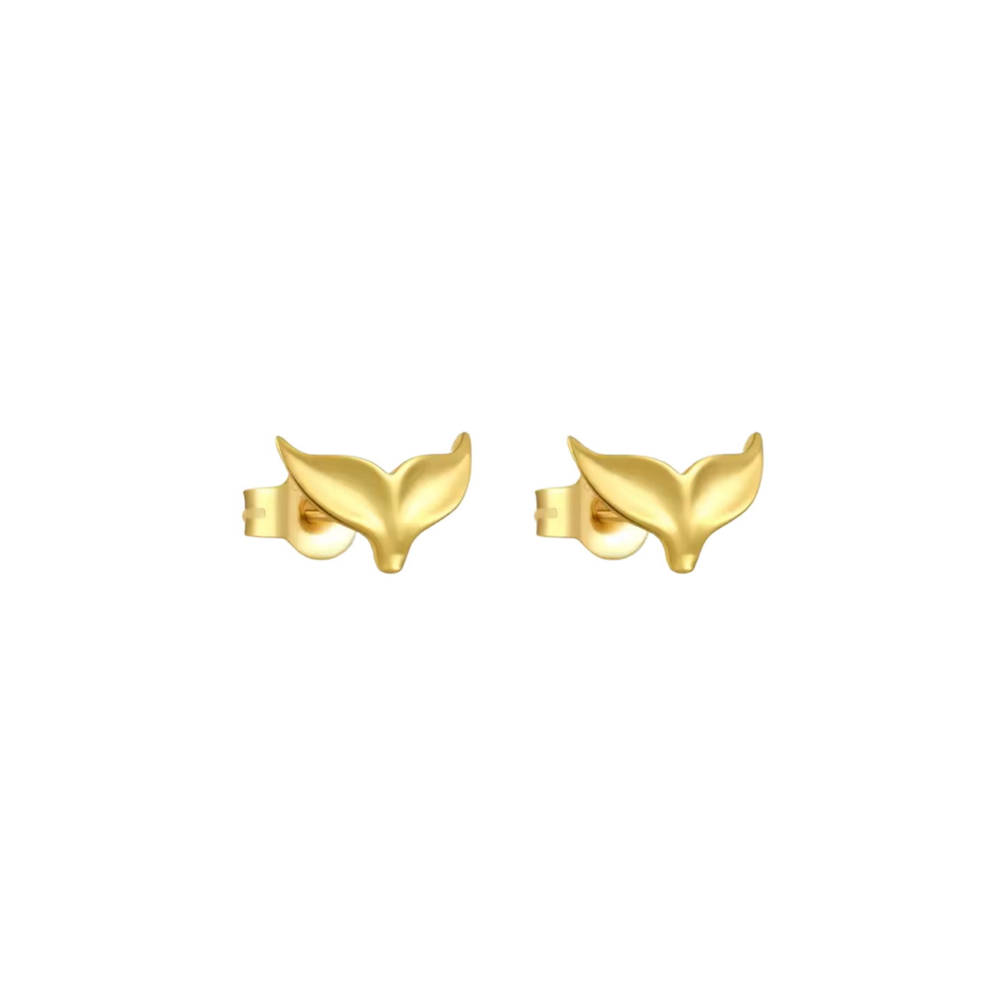 Whale Tail Studs