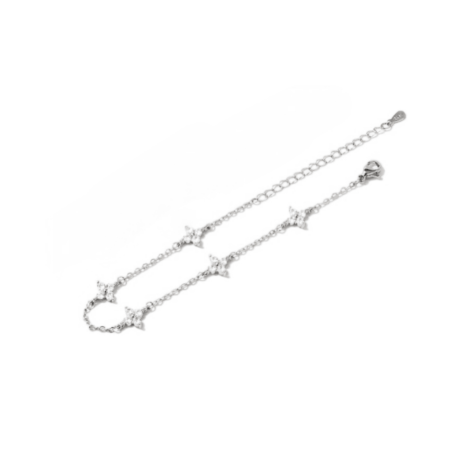Flower Zircon Bracelet