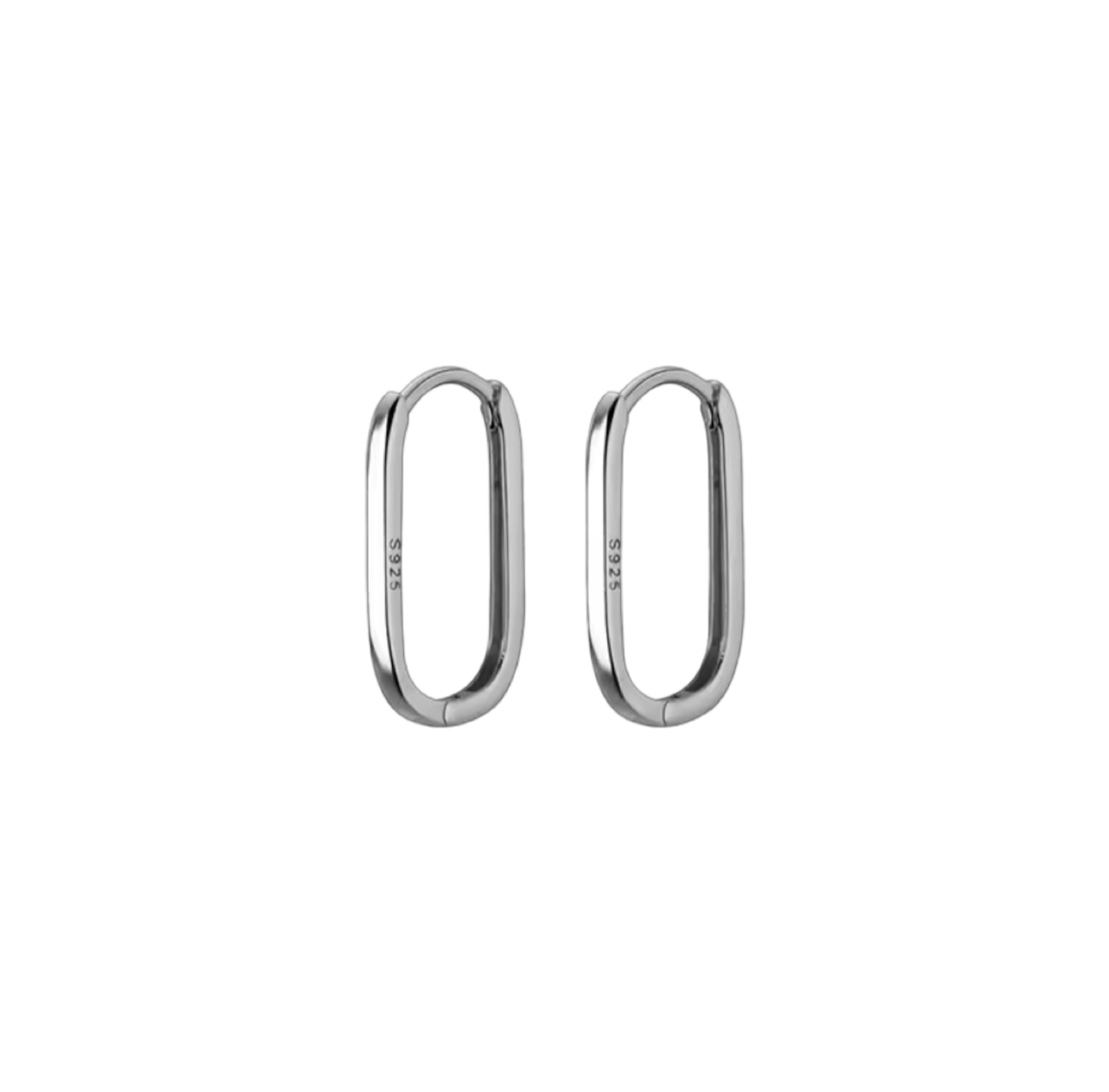 Oval Huggies Earrings