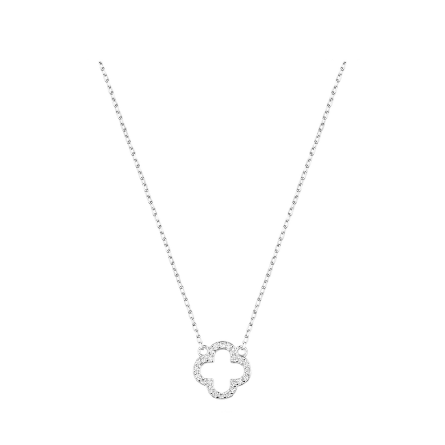 Flower Pendant Chain Necklace