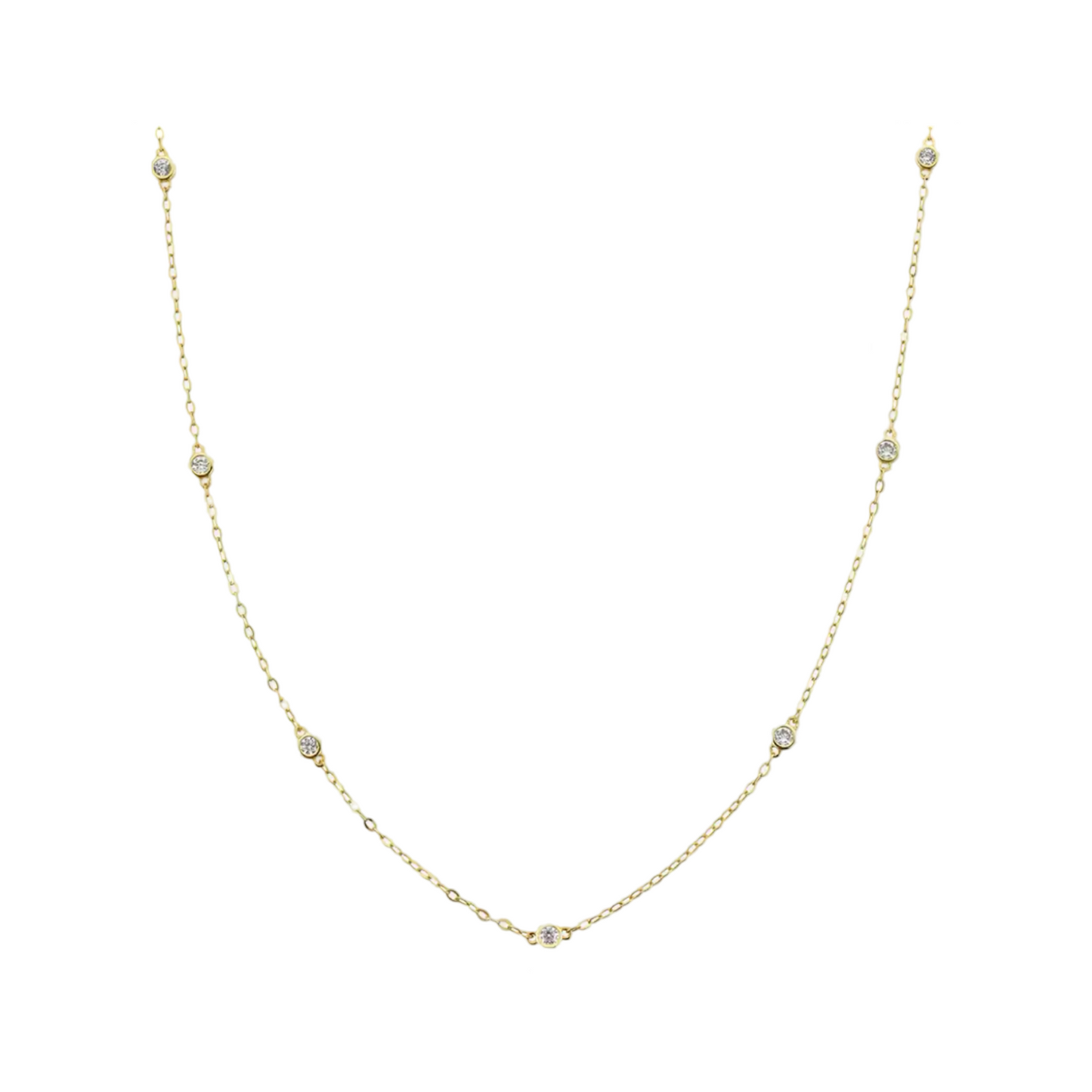 Cubic Zircon Necklace