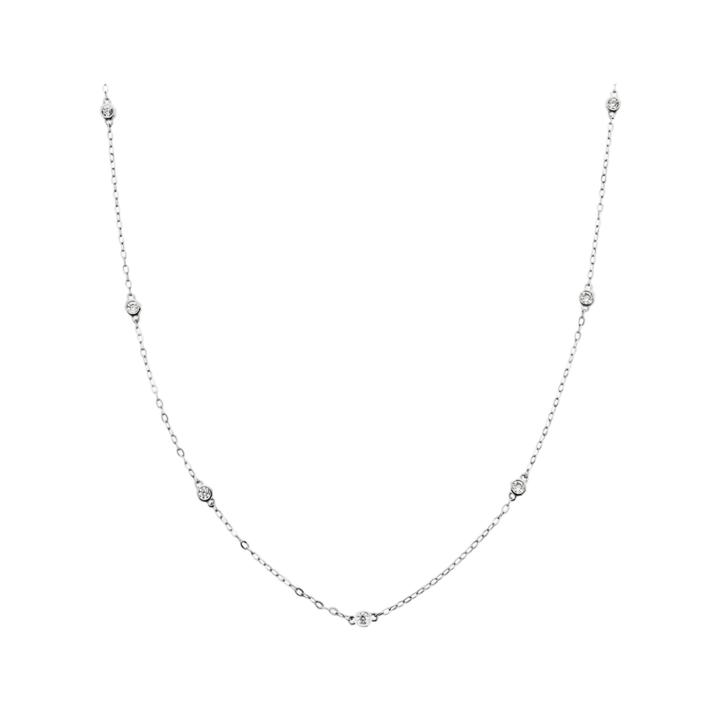 Cubic Zircon Necklace