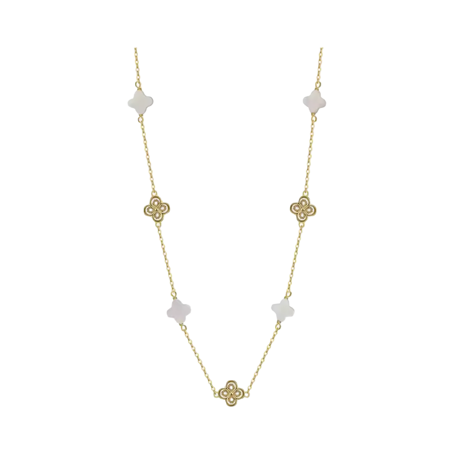 Clover Shell Necklace
