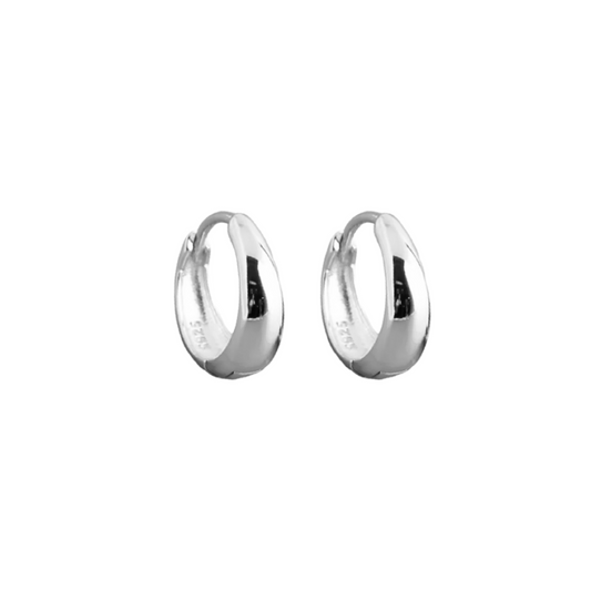 Thick Hoop Earrings