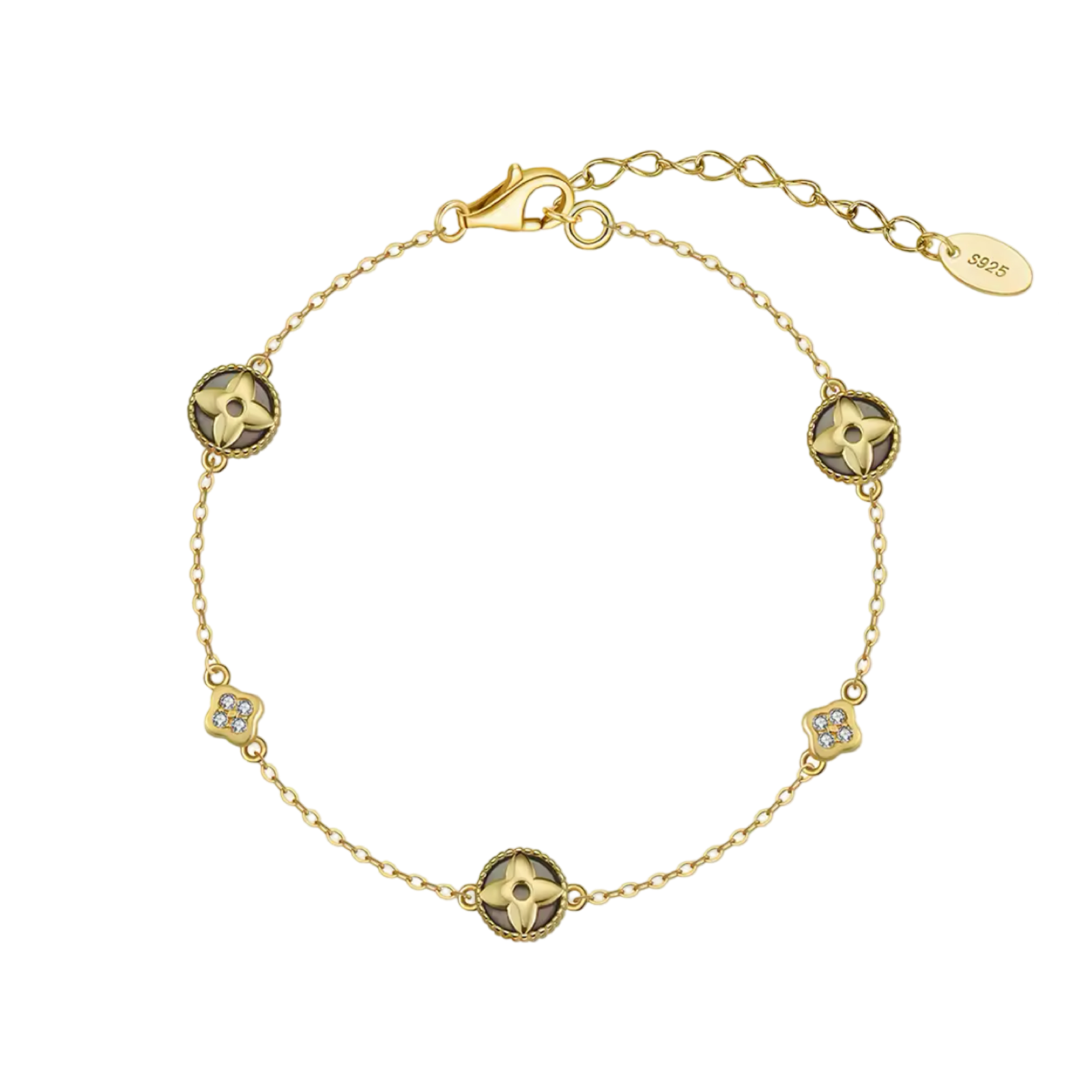 Blossom Luxury Bracelet 14k Gold