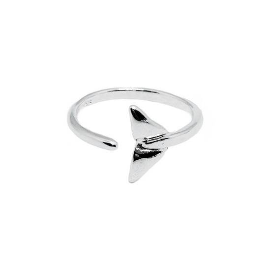 Whale Tail Adjustable Ring