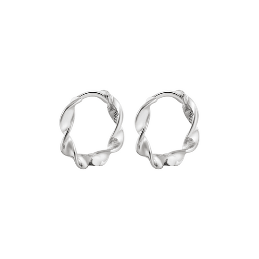 Twisted Hoop Earrings