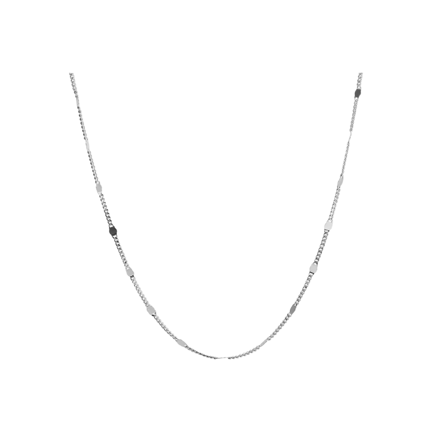 Square Chain Necklace
