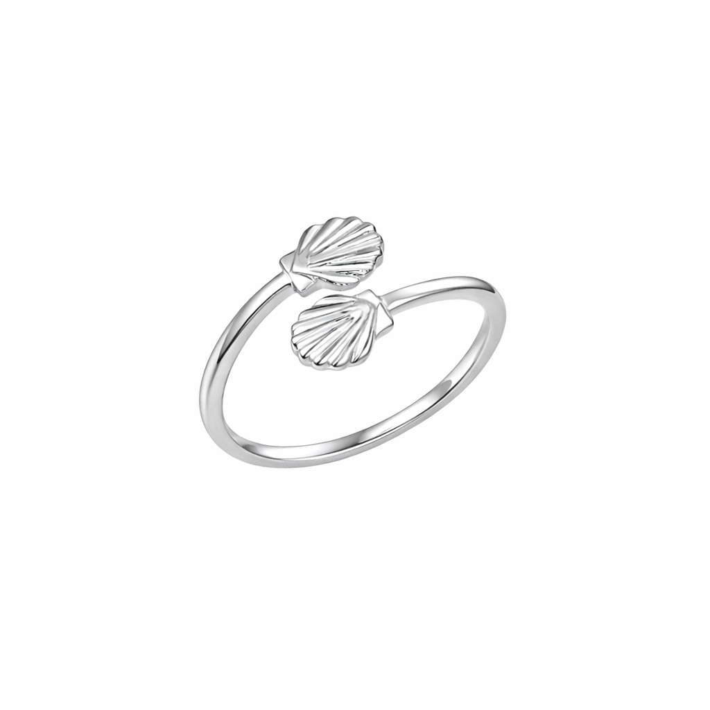 Clam Shell Adjustable Ring