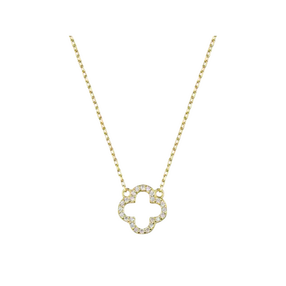 Clover Four Leaf Pendant Necklace