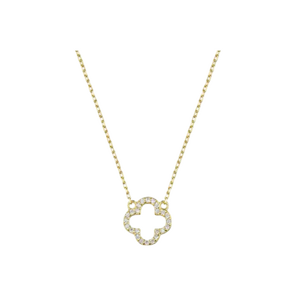 Clover Four Leaf Pendant Necklace