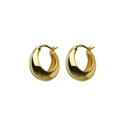 Chunky Hoop Earrings