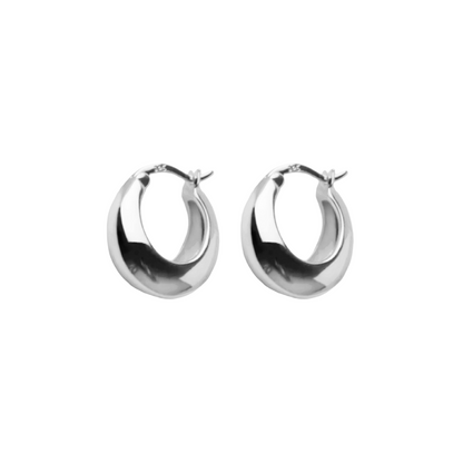 Chunky Hoop Earrings