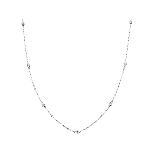 Cubic Zircon Necklace