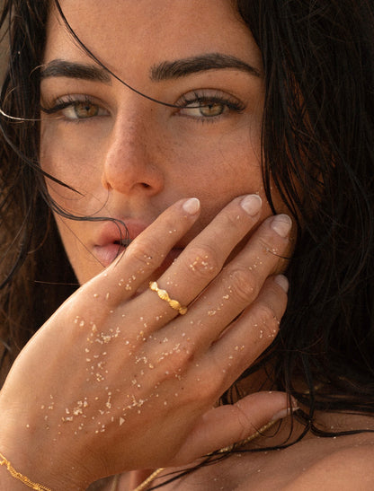 Shell Adjustable Ring